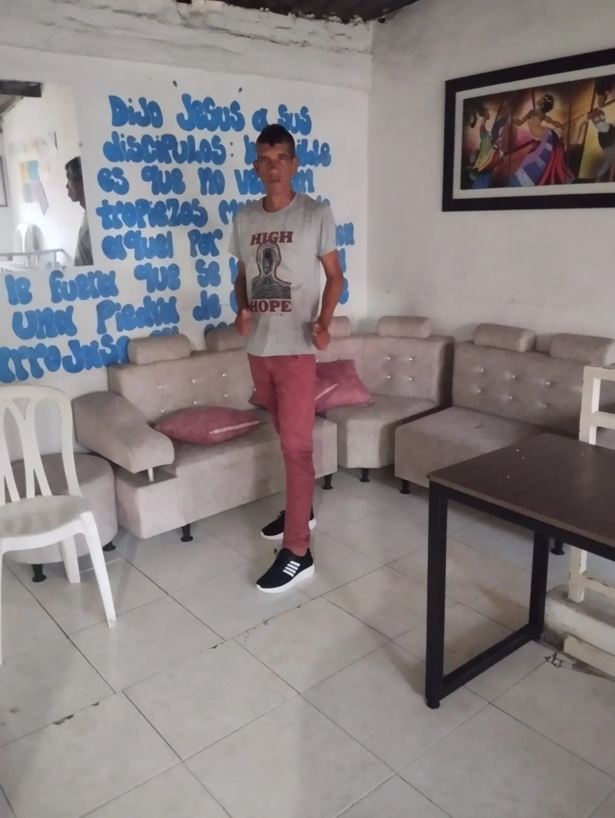 Sala de encuentro de la sede