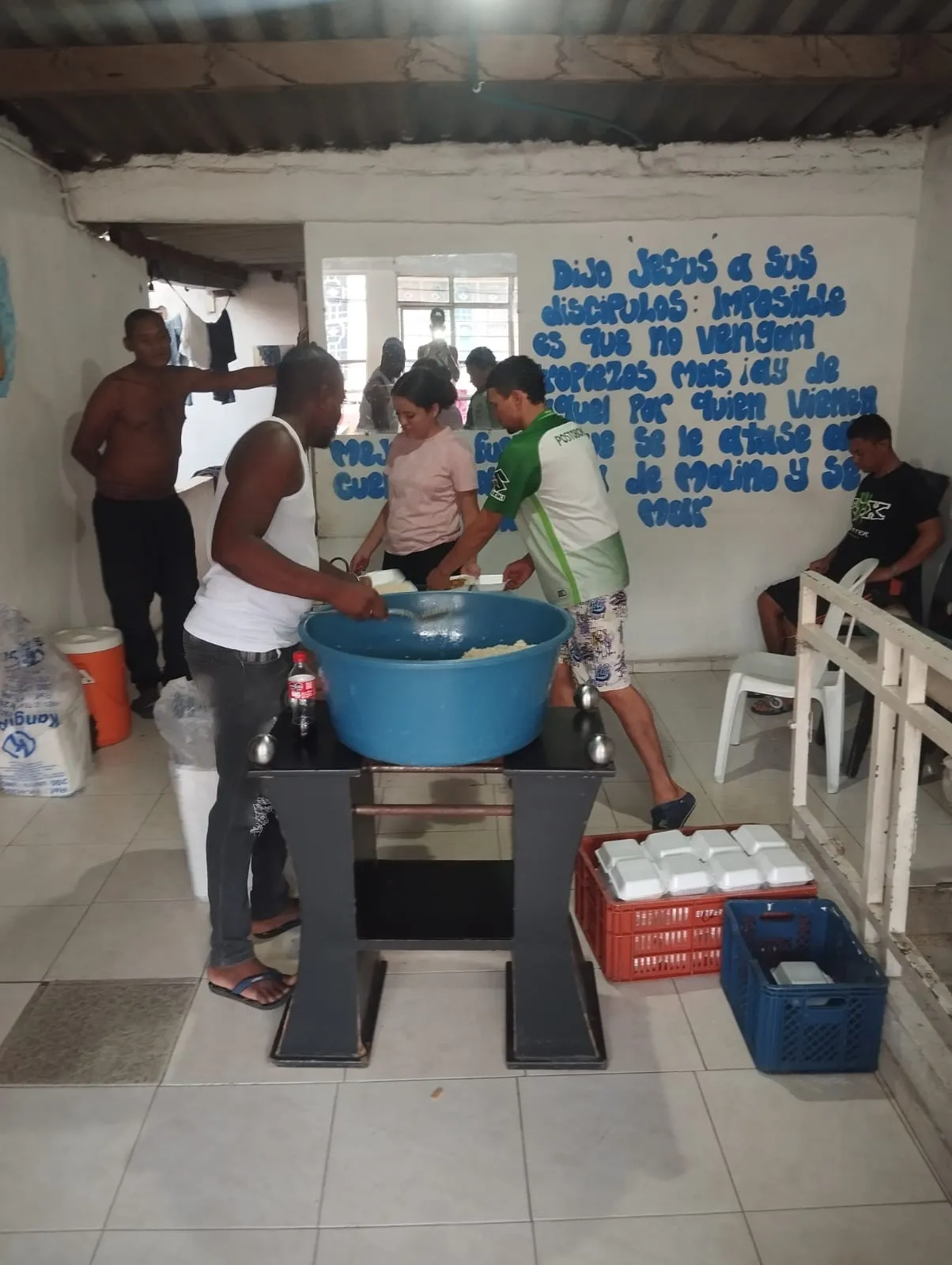 Preparación de los alimentos antes de la jornada