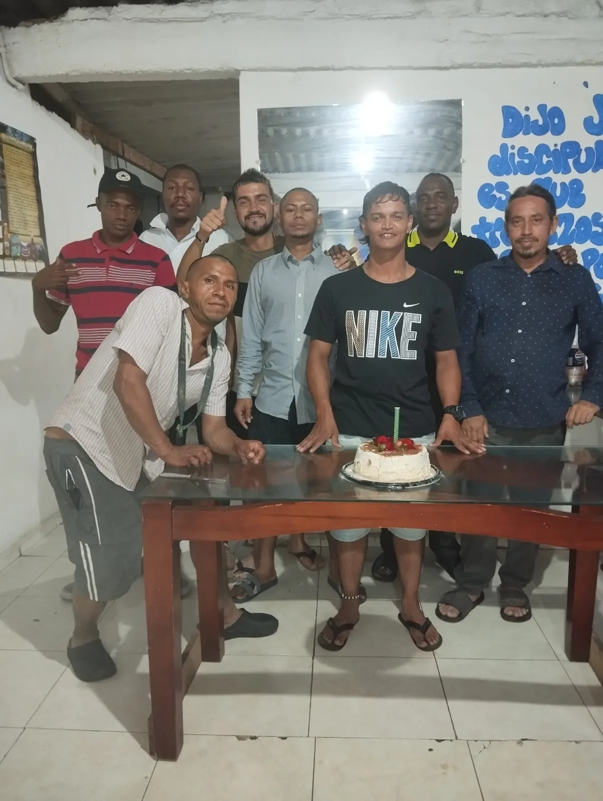 Celebración con el equipo y los miembros de la Fundación