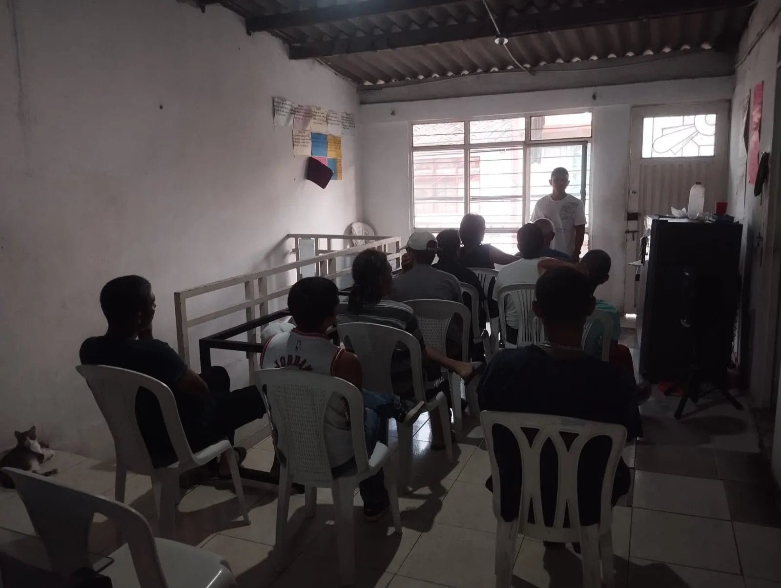 Charla de orientación con los miembros de la Fundación Fundiempleo