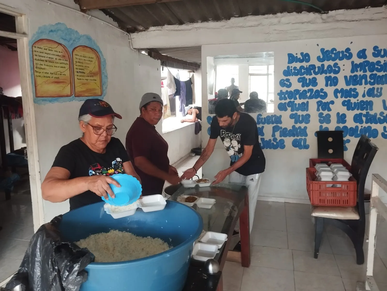 Servicio de comida a la comunidad