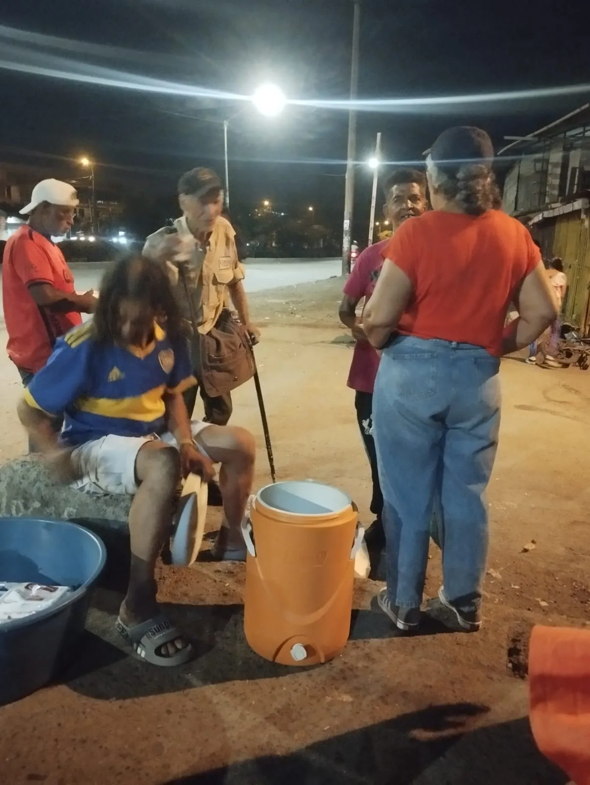 Jornada nocturna de atención en la calle